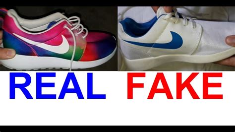 how to spot fake nike roshe|how to check for fake nikes.